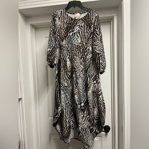 Zadie B’s Animal Print Bubble Dress